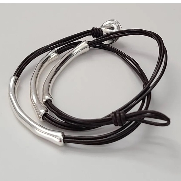 UNO de 50 Bracelet •NOT TO BE • Silver •Size M - Picture 9 of 16